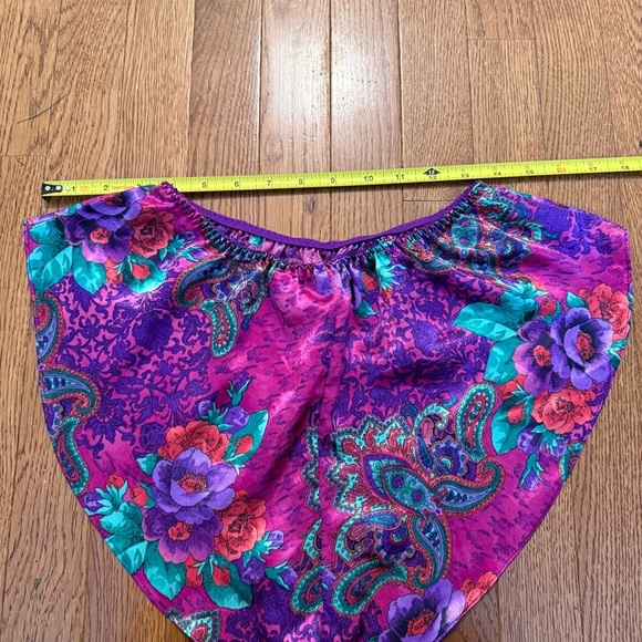 VTG Victoria's Secret Cami Shorts Gold Label small 90s, Cheeky lingerie satin - Picture 13 of 13